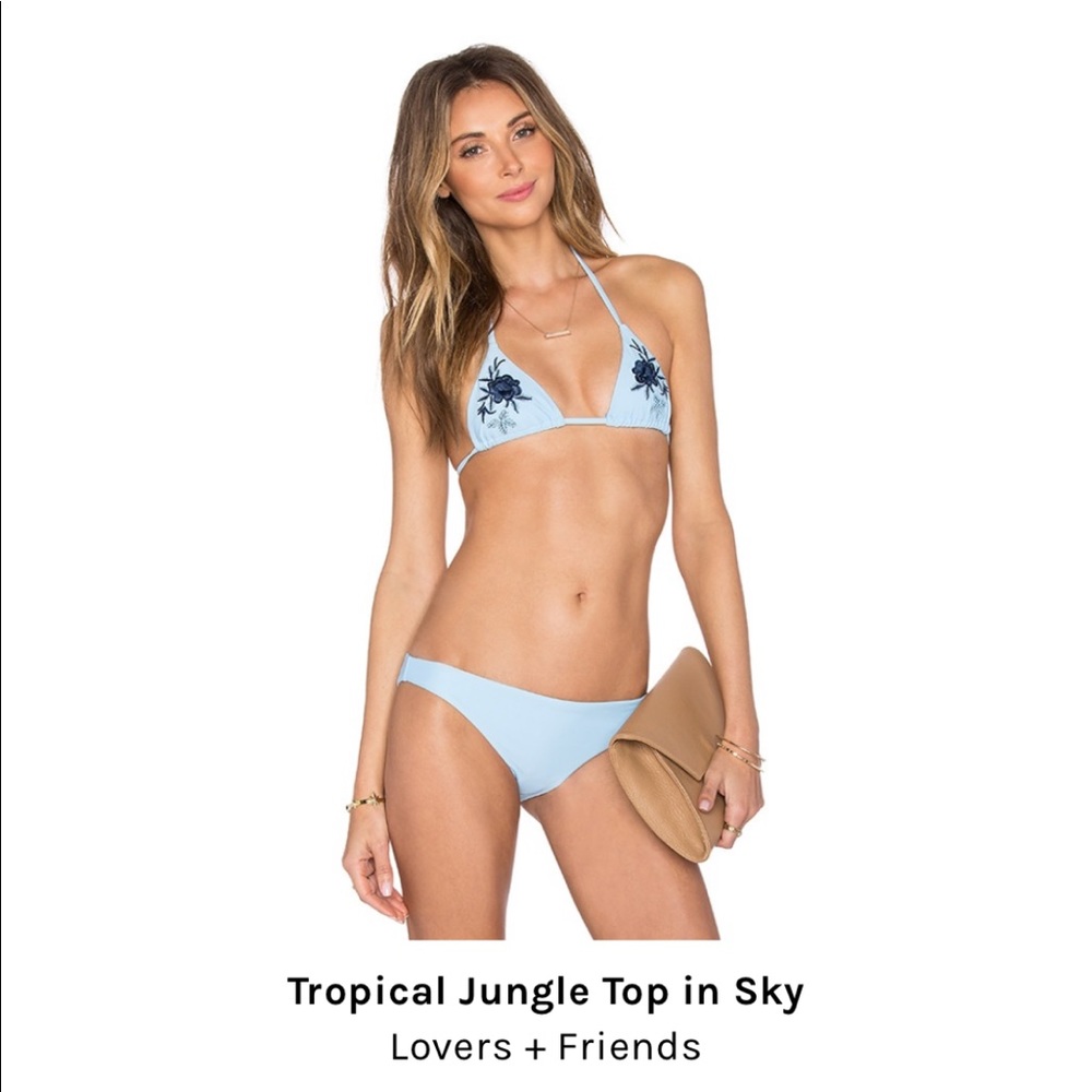 Lovers + friends bikini top